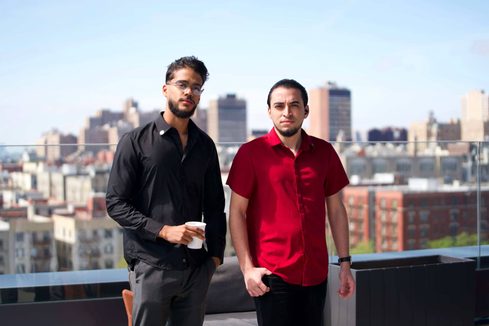 Johnnyel Perdomo and Isaias Espinal, co-founders of I & J Intelligence
